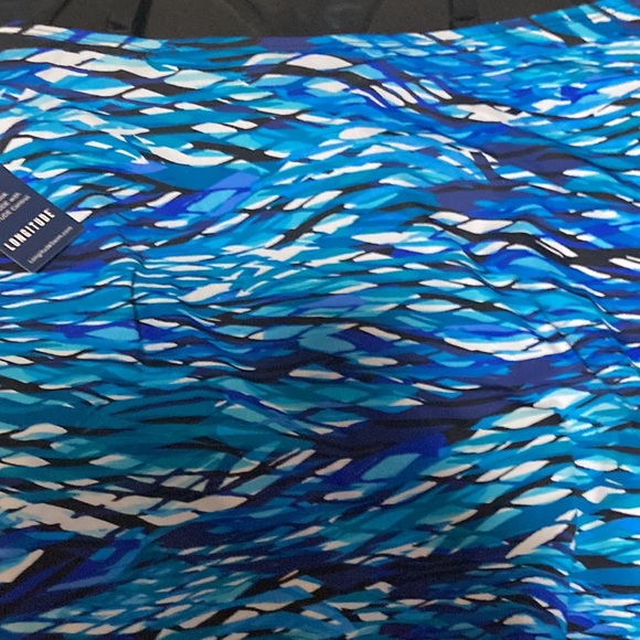 Longitude Playing Koi Triple Tier Tank Soft Cup Long Torso One Piece Swimsuit 16 - Picture 3 of 11